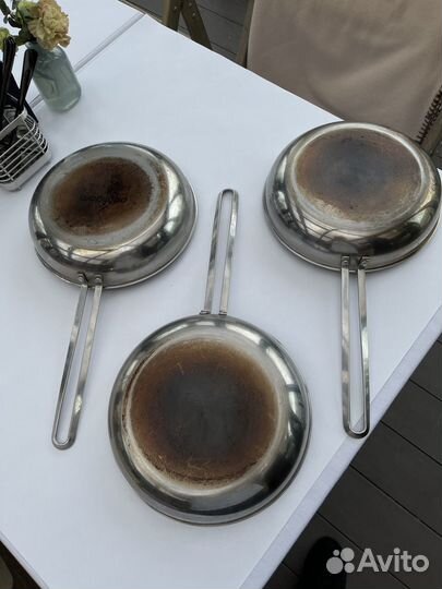 Сковорода для индукционной плиты 25х7