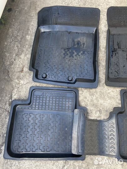 Автомобильные коврики на hyundai solaris