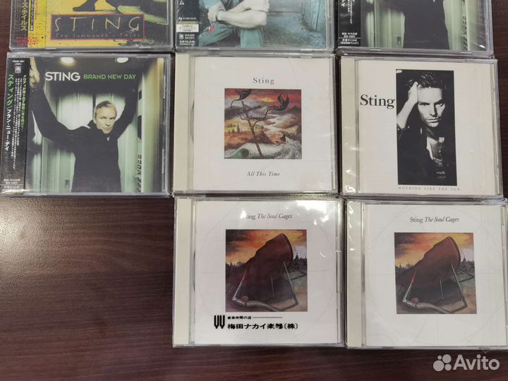 Cd диски Sting/ Japan/USA/Germany
