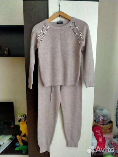Костюм теплый трикотажный zara