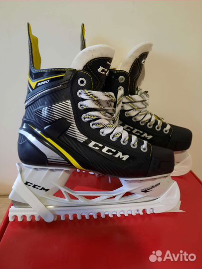 Коньки хоккейные ссм