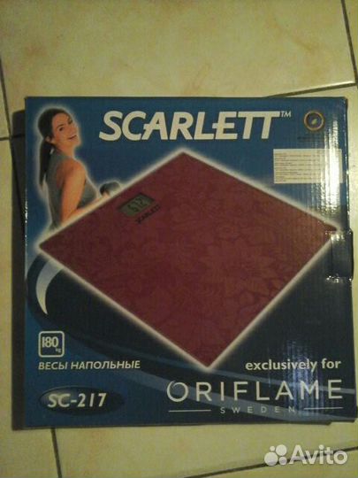 Весы напольные новые scarlett