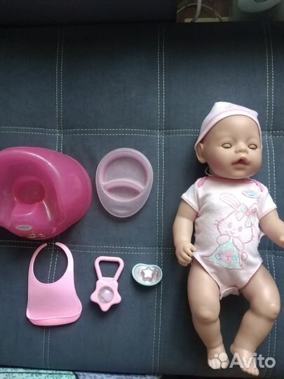 Кукла baby born с аксессуарами