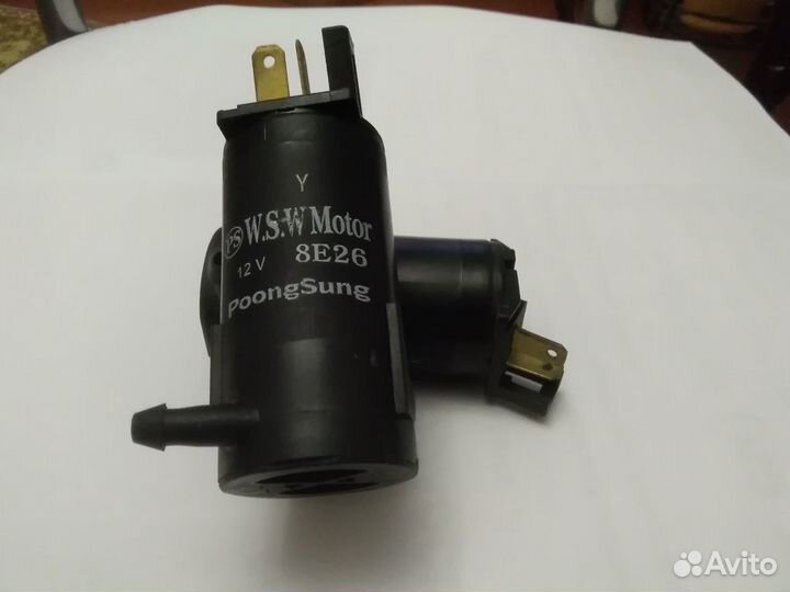 Моторчик омывателя. стекол Хундай