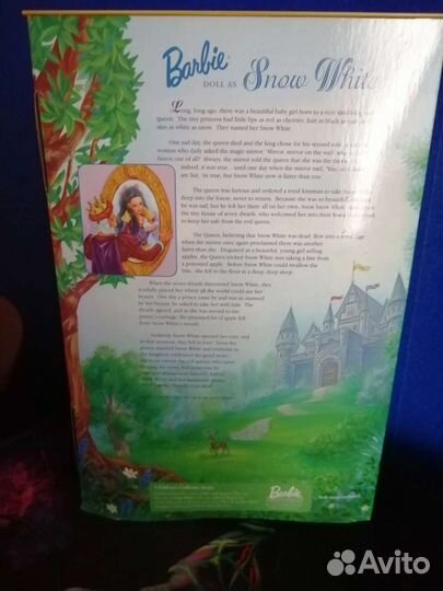 Кукла барби Белоснежка 90 х новая