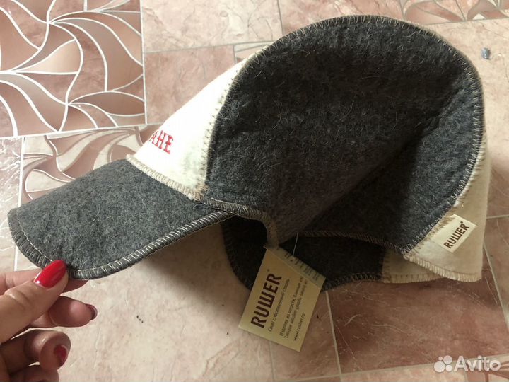 Шапка для бани и сауны