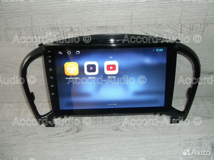 Магнитола 2DIN Nissan Juke Android GPS WiFi