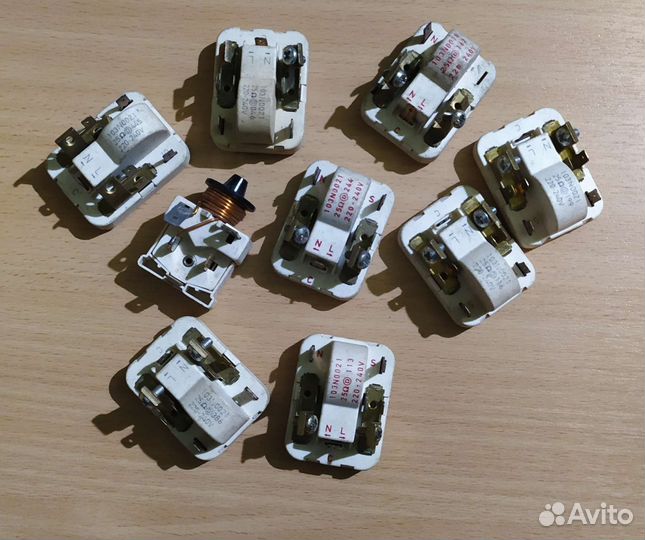 Реле и пусковые конденсаторы для холодильников