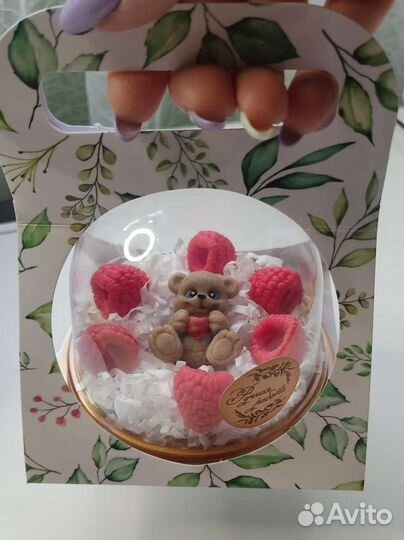 Мыло ручной работы мишки