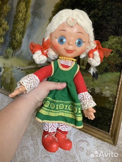 Кукла СССР Лидочка.8 Марта