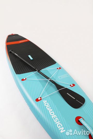 Двуслойный туринговый сапборд с карбоновым весл