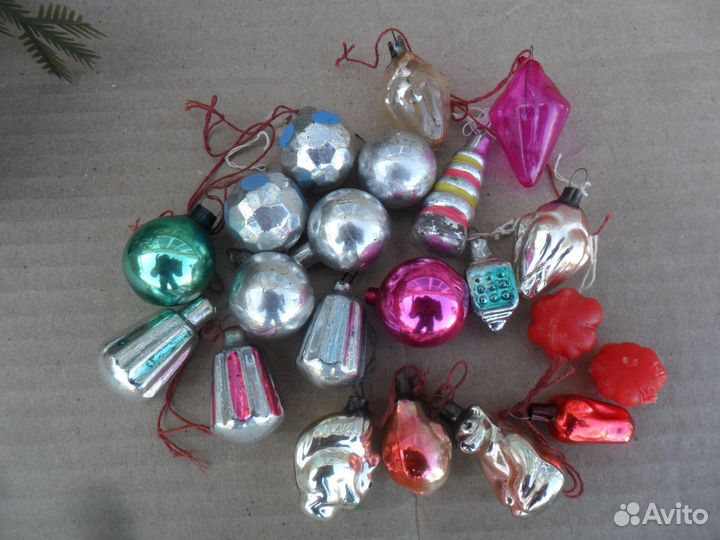Ёлочные игрушки СССР