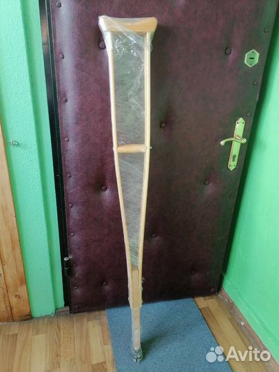 Костыли подмышечные деревянные