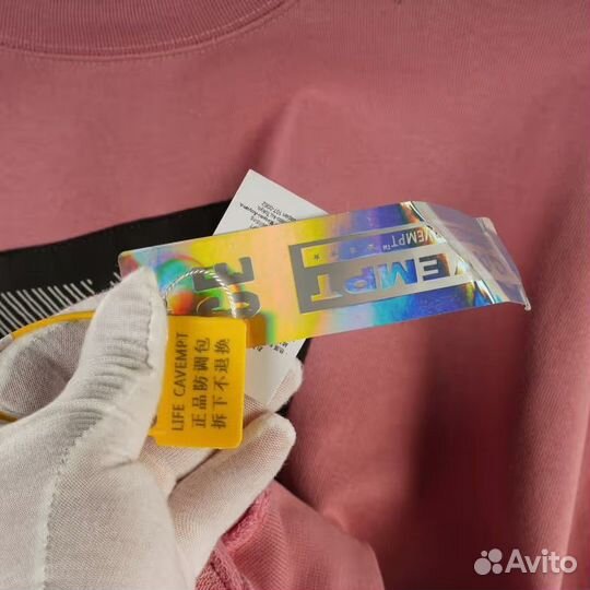 Свитшот cav empt розовый