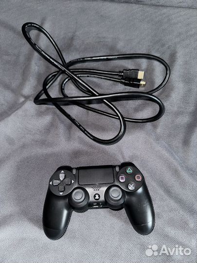 Dualshock 4 геймпад + кабель hdmi(папа папа) 1.8м