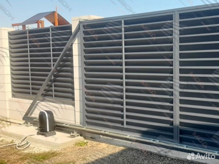 Забор жалюзи