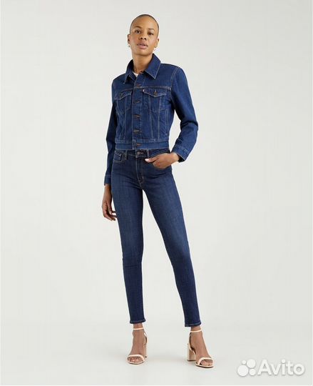 High rise skinny levis 721