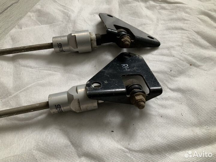 Ориг. задние нижние усилители кузова STi Subaru