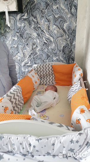 Бортики в детскую кроватку