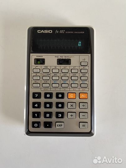 Калькулятор casio fx102