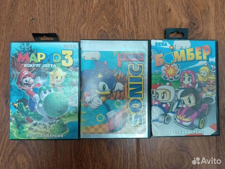 Картриджи sega