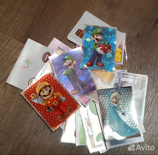 Наклейки mario panini