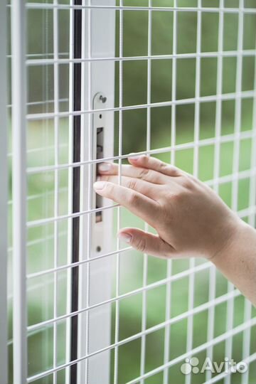 Антикошка маталлическая решетка защита окон