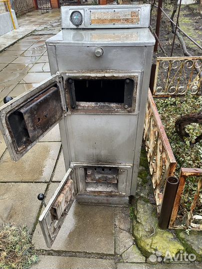 Котел на твердом топливе бу