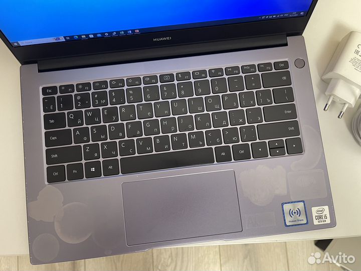 Мощный ноутбук Huawei Matebook D14 8/512gb