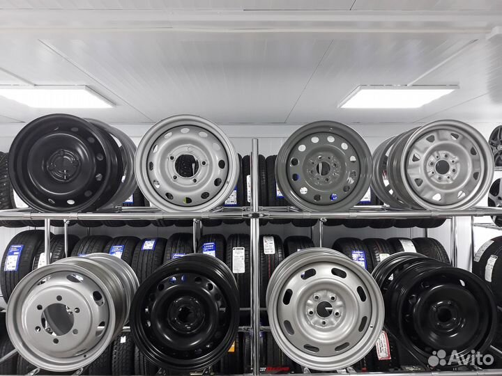 Диски штампованные R15 Hyundai Solaris, Kia Rio