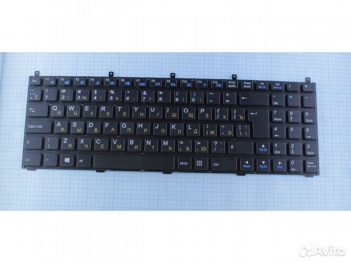 Клавиатура для ноутбука DNS C5500 без рамки