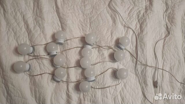 Лампочки на зеркало