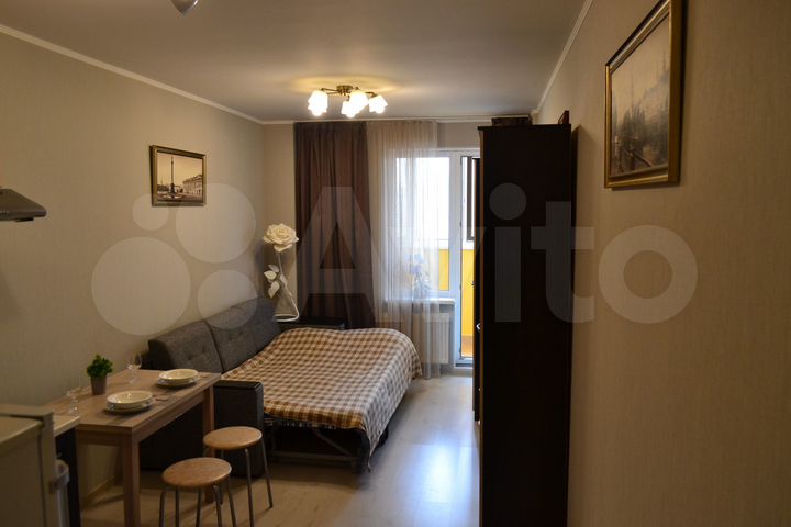 Квартира-студия, 21,5 м², 9/18 эт.