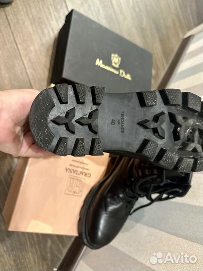 Ботинки tendance 40 кожа мех