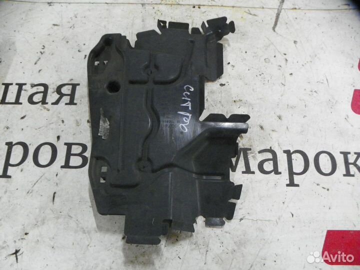 Воздуховод радиатора левый Citroen C3 Picasso