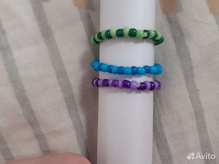 Кольцо из бисера на заказ