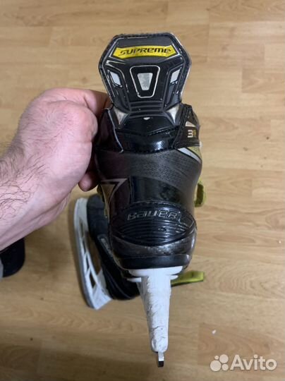 Коньки хоккейные bauer supreme 3s pro yth детские