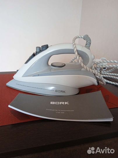 Утюг redmond-б/у, утюг bork- новый