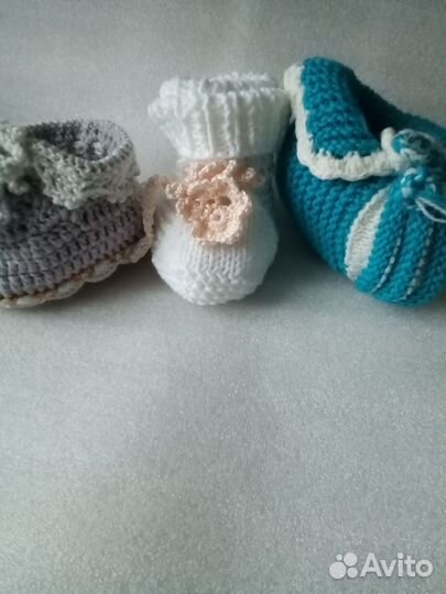 Тёплые пинетки