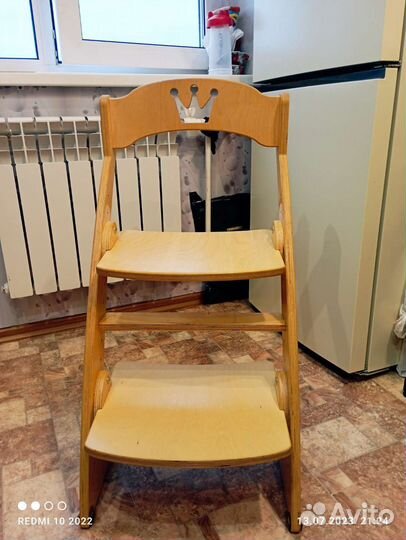 Детский растущий стул