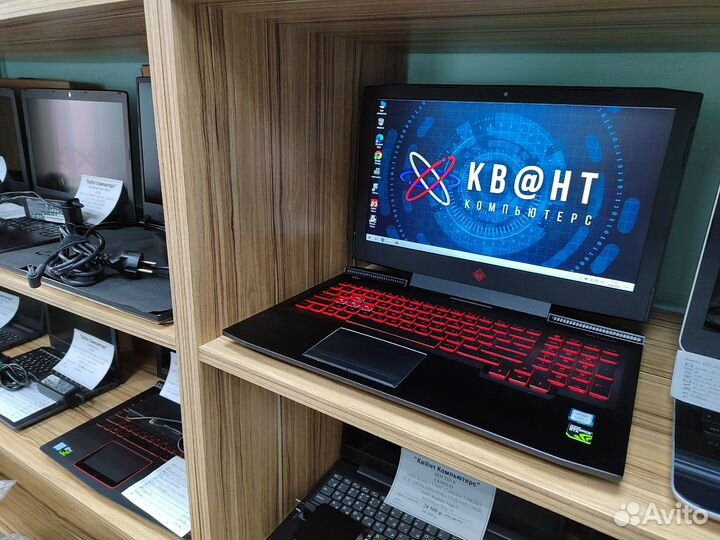 Игровой ноутбук HP Omen i7-7700HQ + GTX1060 (6gb)