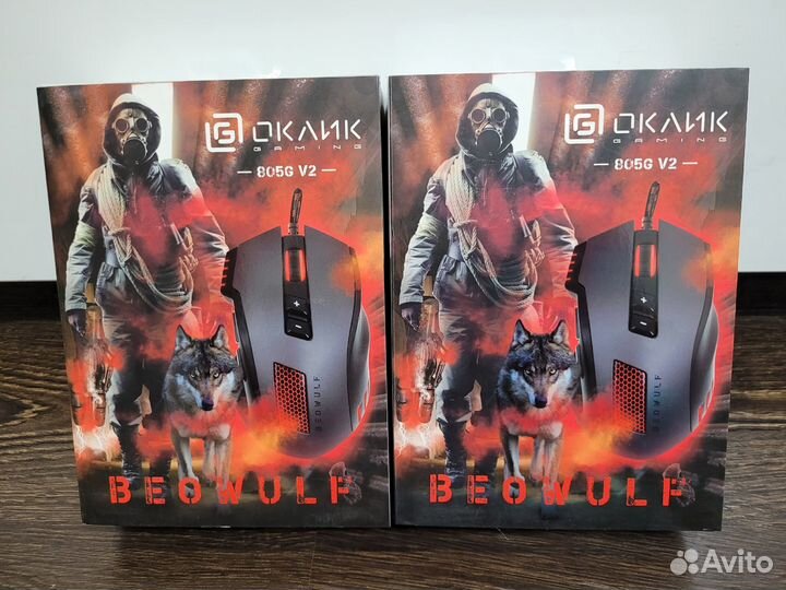 Новая Игровая мышь Oklick 805G V2 beowulf