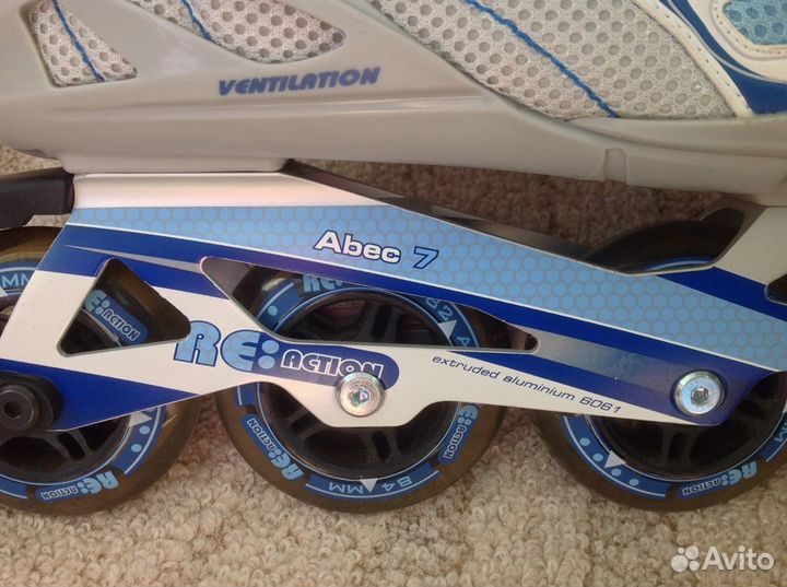 Ролики женские 39 с алюминиевой рамой