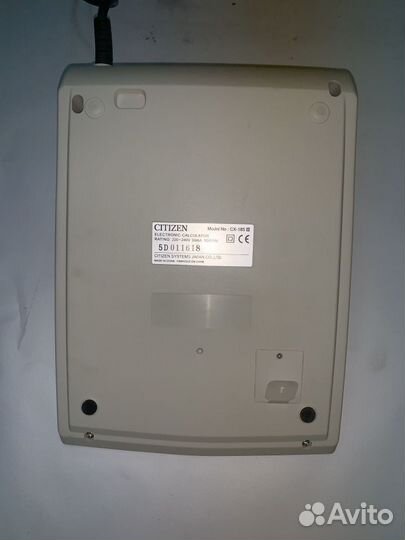 Калькулятор Citizen CX121, 123, 146 с печатью