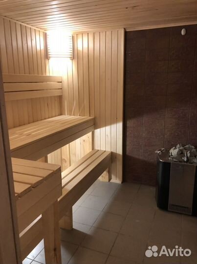 Баня сауна с бассейном