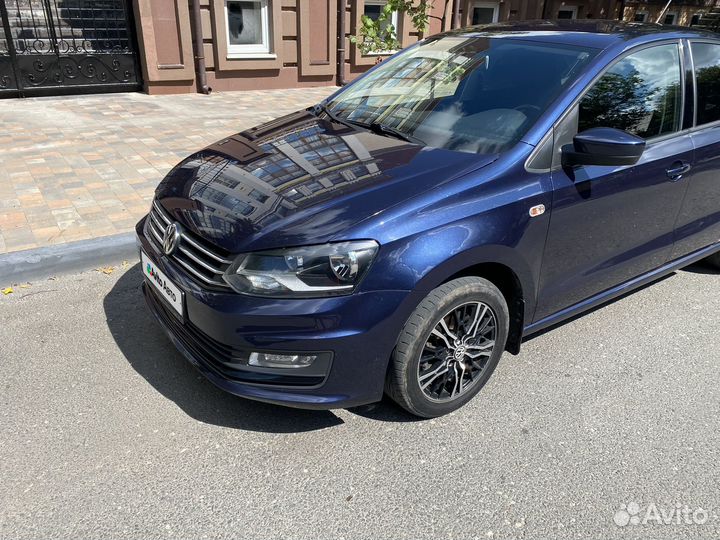 Volkswagen Polo 1.6 AT, 2016, 107 530 км