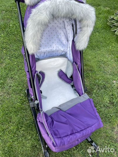 Коляска санки