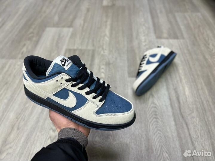 Nike SB Dunk Low Light Cream Thunderstorm (41-45)