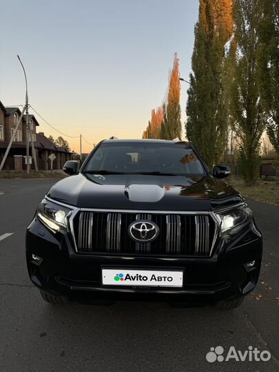 Toyota Land Cruiser Prado 2.8 AT, 2018, 121 000 км