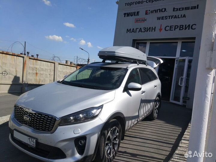 Багажник автобокс на крышу автомобиля жак JAC S5